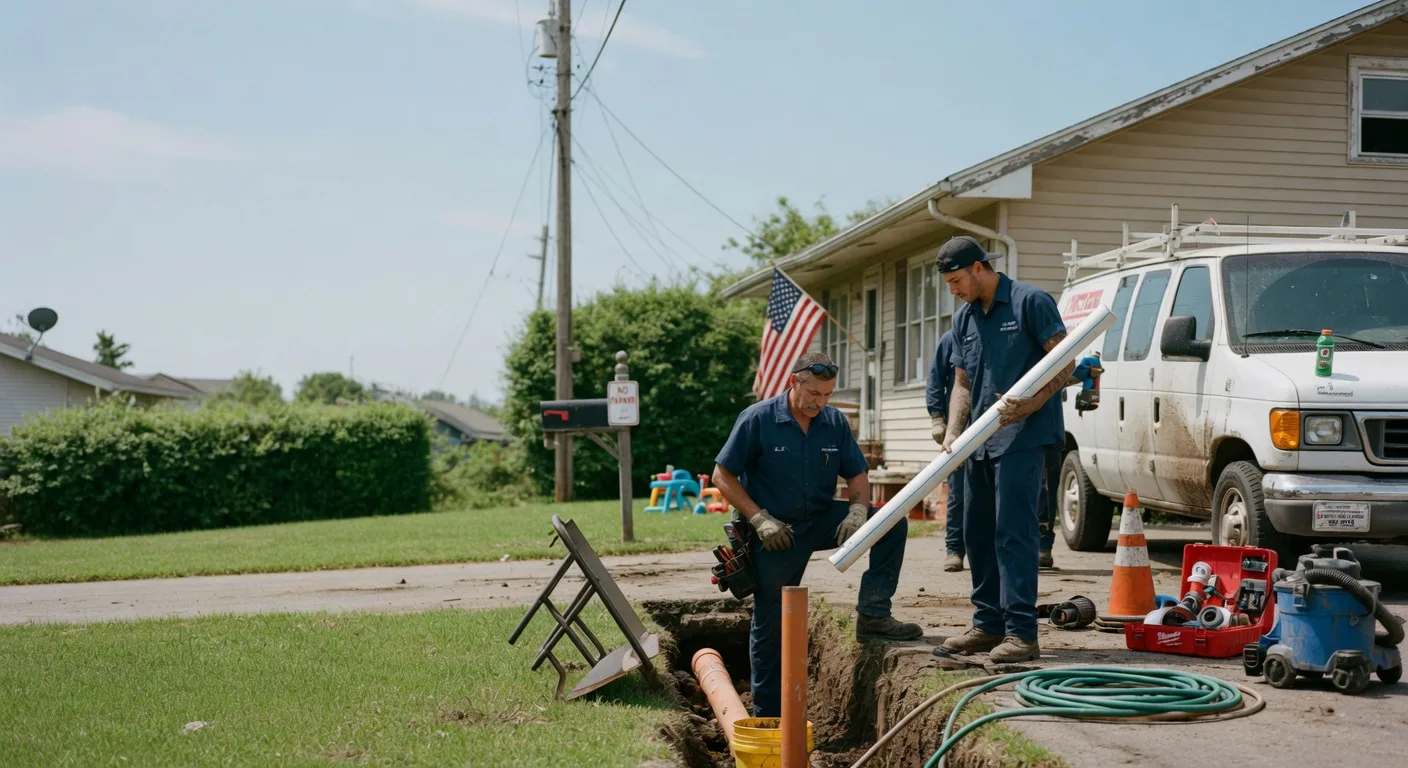 Sewer Line Inspection in Union City, GA